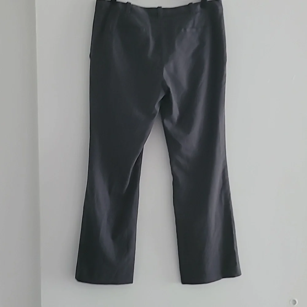 Tory Burch gray wool blend work trousers size 6